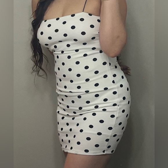 Polka dot mini dress - Picture 5 of 5
